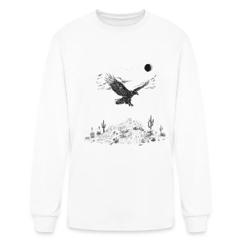Desert Eagle - Men's Long Sleeve T-Shirt - white - Front