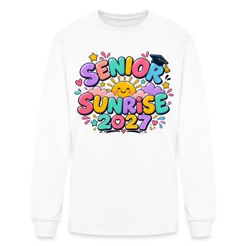Senior Sunrise 2027 - Men's Long Sleeve T-Shirt - white - Front