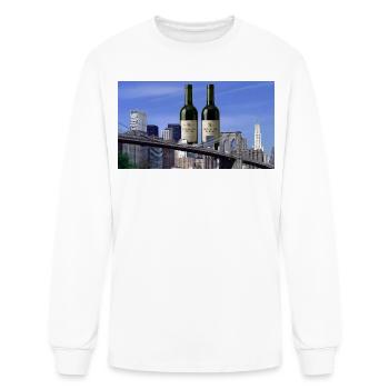 The Twin Bottles - Men's Long Sleeve T-Shirt - white - Front