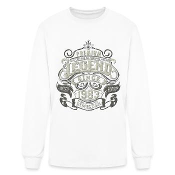 1983 Birthday (Legends 1983) - Men's Long Sleeve T-Shirt - white - Front