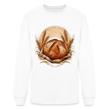 Artisan Sourdough Baker Rustic - Men's Long Sleeve T-Shirt - white - Front