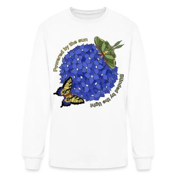 Powered by the sun - Blinded by the light - Men's Long Sleeve T-Shirt - white - Front