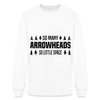 Arrowheads Collector - Men's Long Sleeve T-Shirt - white - Front