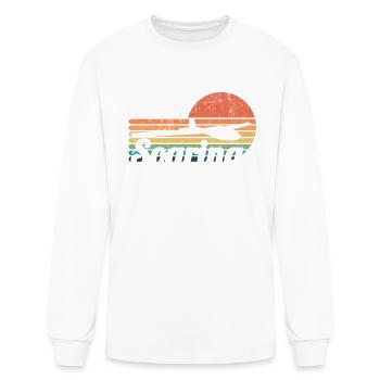 Soaring No Engines Skill Glider Pilot - Men's Long Sleeve T-Shirt - white - Front