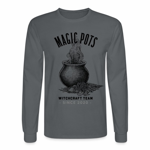 Magic Pots Witchcraft Team Since 2020 - Men's Long Sleeve T-Shirt