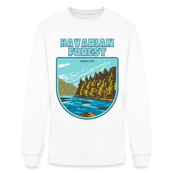 National Park Bavarian Forest - Men's Long Sleeve T-Shirt - white - Front