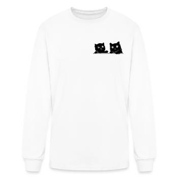 Cat Lover Baby Cats Lover I Cute Cats - Men's Long Sleeve T-Shirt - white - Front