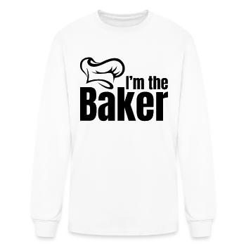 Bakery Baker - I'm The Baker - Men's Long Sleeve T-Shirt - white - Front