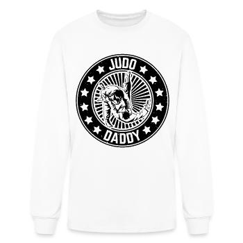 Judo Daddy Judo Fighter - Men's Long Sleeve T-Shirt - white - Front