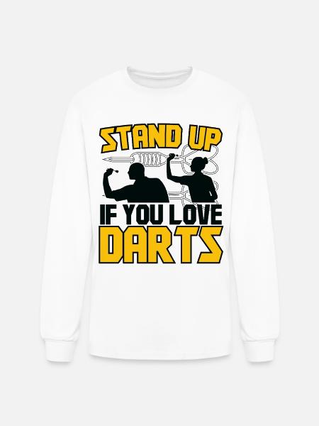 Darts Dart Player - Men's Long Sleeve T-Shirt - white
