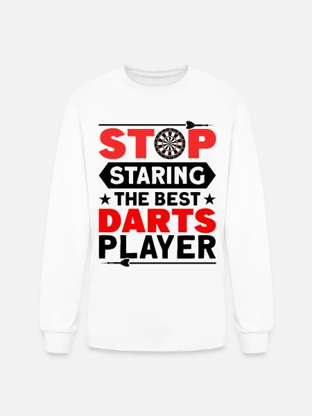 Darts Dart Player - Men's Long Sleeve T-Shirt - white