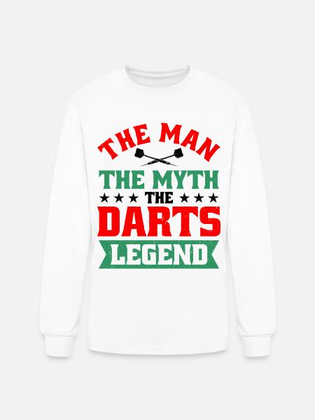 Darts Dart Player - Men's Long Sleeve T-Shirt - white