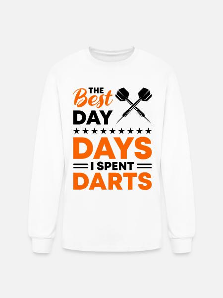 Darts Dart Player - Men's Long Sleeve T-Shirt - white