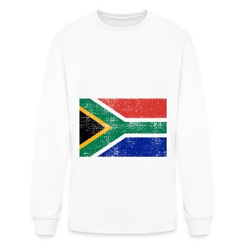 South Africa - Men's Long Sleeve T-Shirt - white - Front