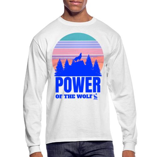 Power Of The Wolf - Men's Long Sleeve T-Shirt