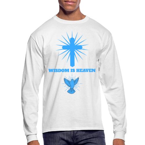 Wisdom Is Heaven - Men's Long Sleeve T-Shirt