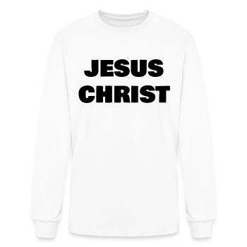 Jesus Christ - Men's Long Sleeve T-Shirt - white - Front