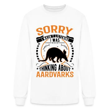 Aardvark Gift - Men's Long Sleeve T-Shirt - white - Front