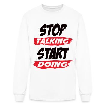 motivation - T-shirt à manches longues Homme - blanc - Devant