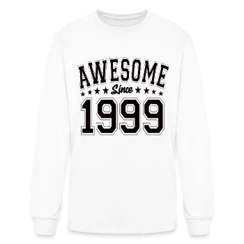 Awesome Since 1999 Birthday 1999 Vintage 1999 - Men's Long Sleeve T-Shirt - white - Front