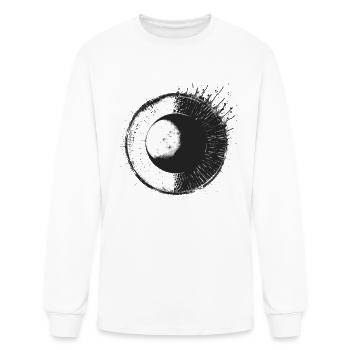 Sun and Moon Easter Pagan Witchcraft Spring Moon - Men's Long Sleeve T-Shirt - white - Front