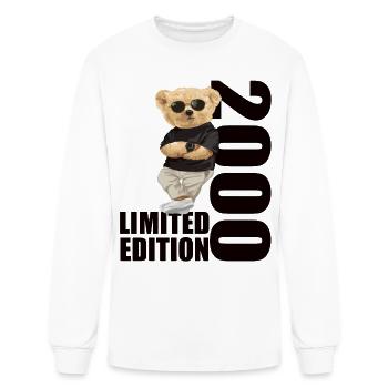 Limited Edition 2000 Bär Bären Birthday 2000 - Men's Long Sleeve T-Shirt - white - Front