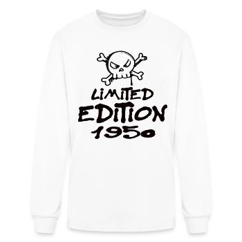 Limited Edition 1950 Birthday 1950 Born - Men's Long Sleeve T-Shirt - white - Front