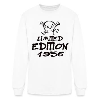 Limited Edition 1956 Birthday 1956 Born - Men's Long Sleeve T-Shirt - white - Front