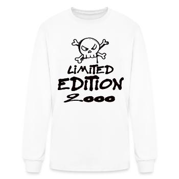 Limited Edition 2000 Birthday 2000 Born - Men's Long Sleeve T-Shirt - white - Front