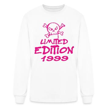 Limited Edition 1999 Birthday 1999 Born - Men's Long Sleeve T-Shirt - white - Front