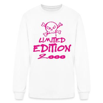 Limited Edition 2000 Birthday 2000 Born - Men's Long Sleeve T-Shirt - white - Front