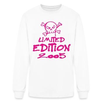 Limited Edition 2005 Birthday 2005 Born - Men's Long Sleeve T-Shirt - white - Front