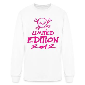 Limited Edition 2012 Birthday 2012 Born - Men's Long Sleeve T-Shirt - white - Front