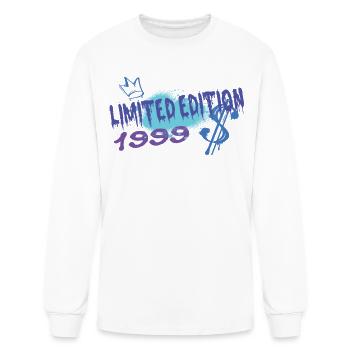 Limited Edition 1999 Birthday 1999 Born - Men's Long Sleeve T-Shirt - white - Front