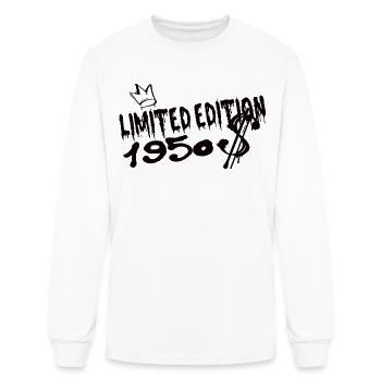 Limited Edition 1950 Birthday 1950 Born - Men's Long Sleeve T-Shirt - white - Front
