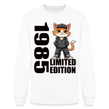 Limited Edition 1985 Birthday 1985 Born - Men's Long Sleeve T-Shirt - white - Front