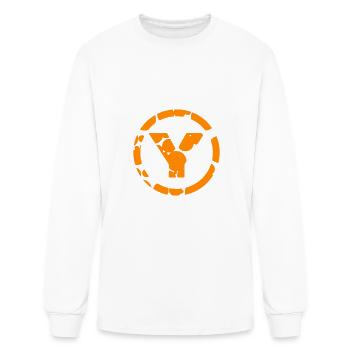 Pryda logo Eric Prydz Small T Shirt - Men's Long Sleeve T-Shirt - white - Front