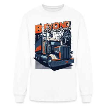 Beyond Boundaries - Men's Long Sleeve T-Shirt - white - Front