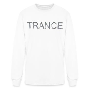 Trance Electronic Dance Music - Men's Long Sleeve T-Shirt - white - Front