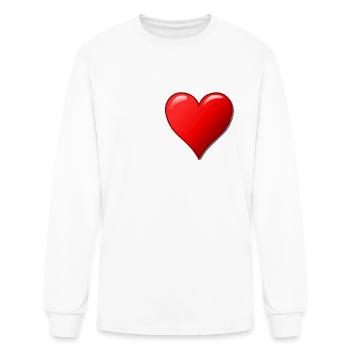 I Love Blowjobs Design weiss - Men's Long Sleeve T-Shirt - white - Front