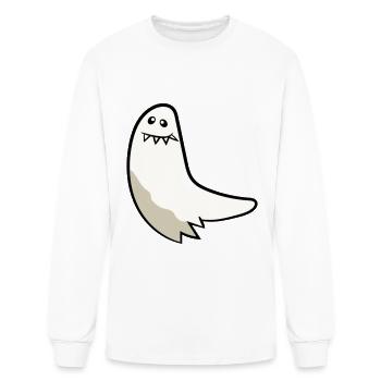 devil shadow - Men's Long Sleeve T-Shirt - white - Front