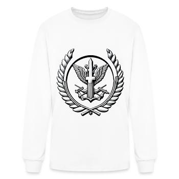 veteran - Men's Long Sleeve T-Shirt - white - Front