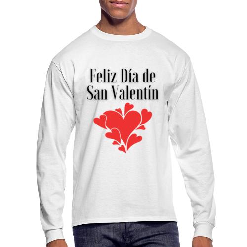 Fashion Happy Valentine's Day Celebrating February - Men's Long Sleeve T-Shirt