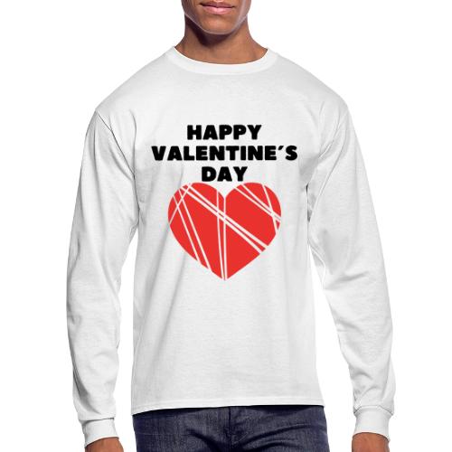 Valentine's Day Fashion February 14, Love Day. - Men's Long Sleeve T-Shirt
