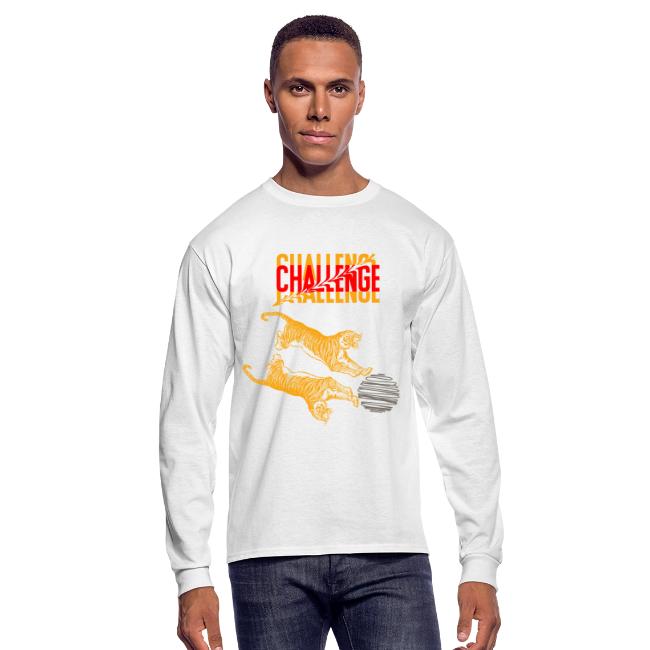 Double tiger fashion, jungle feline animals.