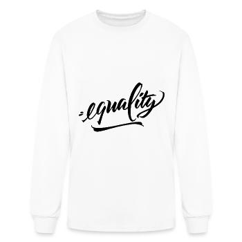 Gender Equality - Men's Long Sleeve T-Shirt - white - Front
