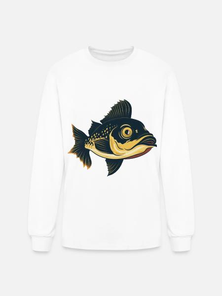 Fishing Trout Fisherman - Men's Long Sleeve T-Shirt - white