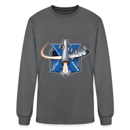 Starship Flight 10 Patch - Men's Long Sleeve T-Shirt