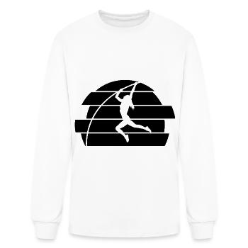 Pole-vaulting - Men's Long Sleeve T-Shirt - white - Front