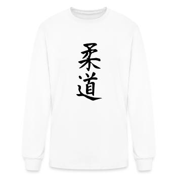 Judo - Men's Long Sleeve T-Shirt - white - Front